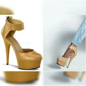 Beautiful Tan High heel Pumps